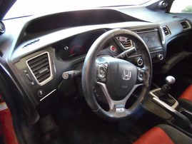 2014 Honda Civic SI Red Sedan 2.4L Vtec Mt #A24929